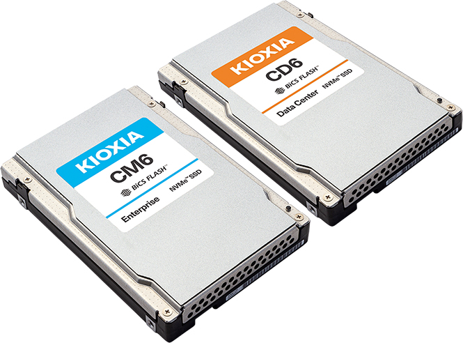 KIOXIA CM6, CD6 Series PCIe® 4.0 NVMe™ SSDs