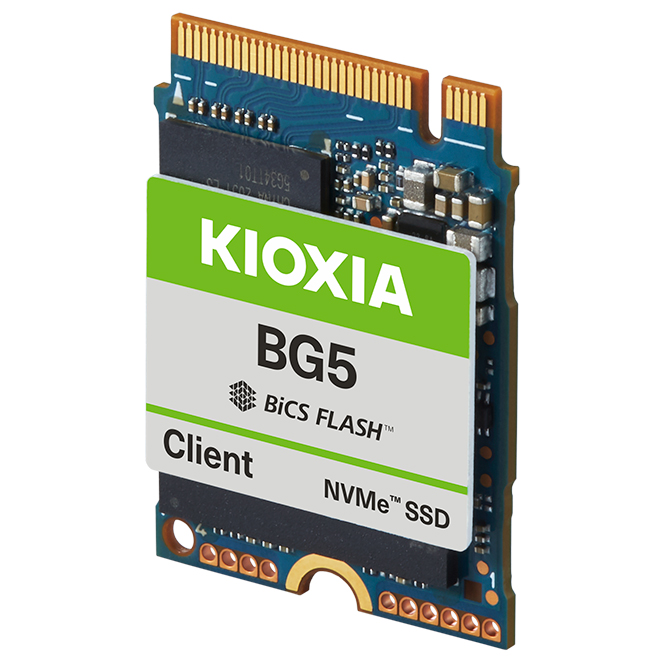 PCIe® 4.0 Client SSD: KIOXIA BG5 Series