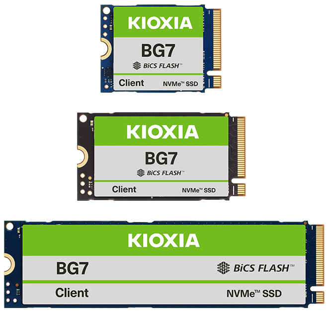 KIOXIA BG7 系列消费级 SSD