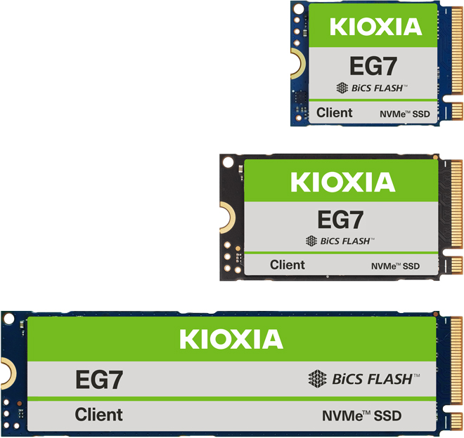 KIOXIA EG7 系列消费级 SSD