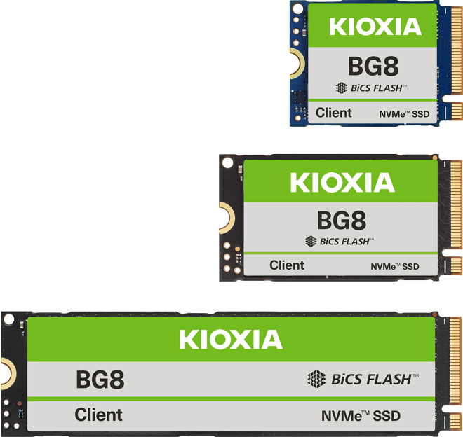 KIOXIA BG8 系列消费级 SSD