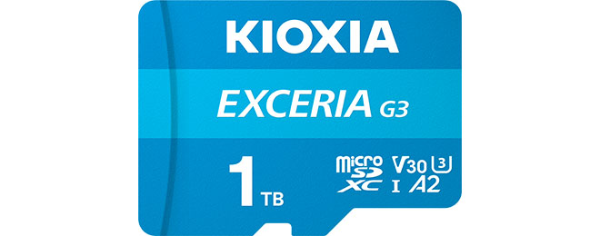 EXCERIA G2 1TB microSD Card 