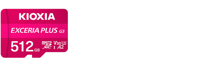 EXCERIA PLUS G3 microSD 存储卡产品图片