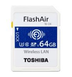 SD Memory Card with Wireless LAN: FlashAir W-04