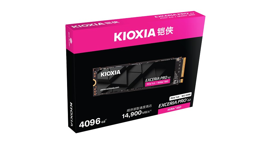 EXCERIA PRO G2 NVMe™ SSD产品图片