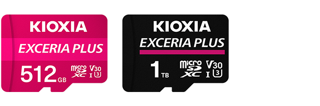 EXCERIA PLUS microSD 存储卡图片