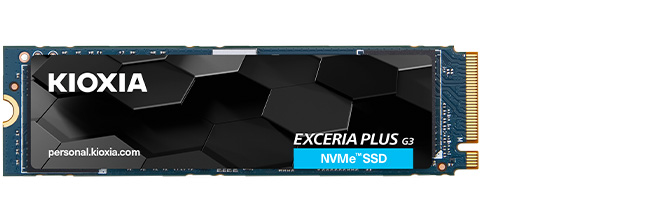 EXCERIA PLUS G3 NVMe™ SSD 产品图片